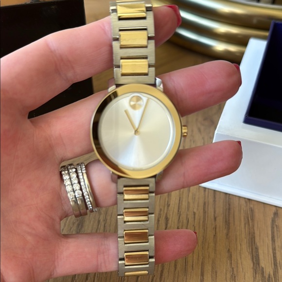 Movado Bold Bracelet Watch Two Tone 34mm - Picture 5 of 7